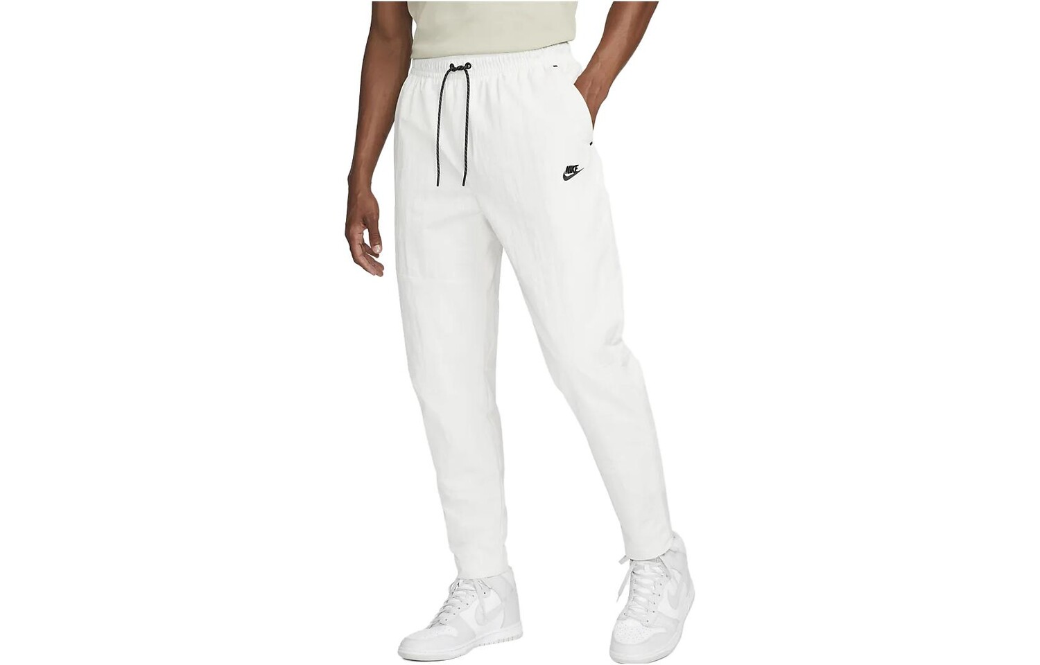 Повседневные брюки мужские белые Nike, белый
Повседневные брюки мужские белые Nike, белый