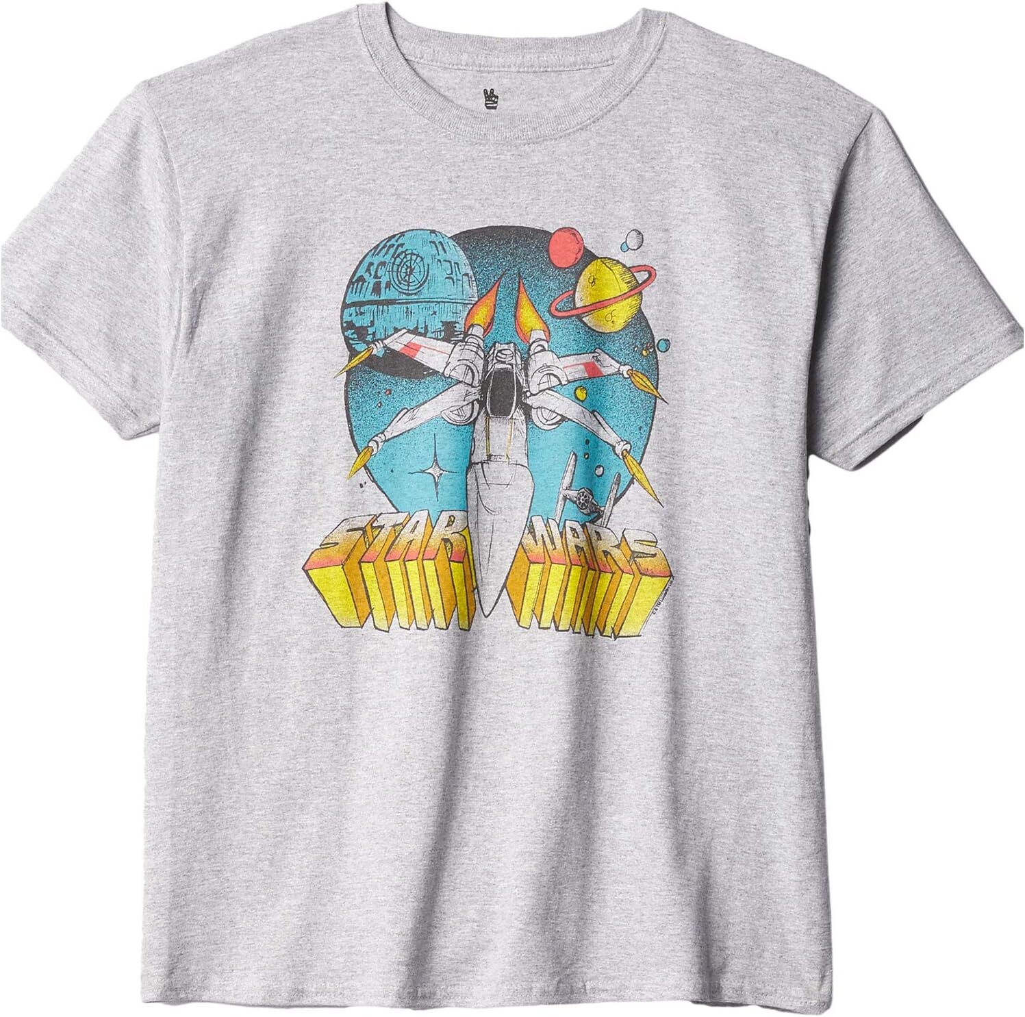 Футболка Junk Food Kids Star Wars T-Shirt, цвет Athletic Heather Grey 
Футболка Junk Food Kids Star Wars T-Shirt, цвет Athletic Heather Grey