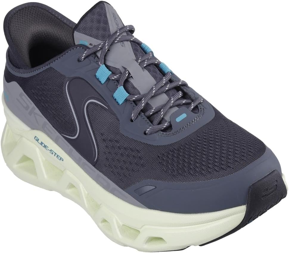 Мужские слипоны Skechers Hands Free: Go Walk Flex - обувь для плавного движения, Charcoal/Lime
Мужские слипоны Skechers Hands Free: Go Walk Flex - обувь для плавного движения, Charcoal/Lime