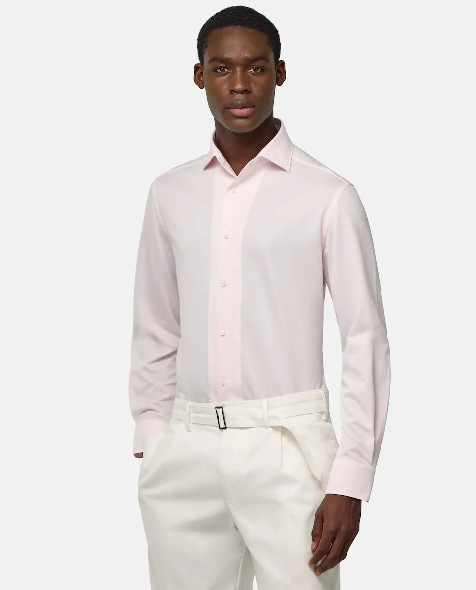 Обычная мужская рубашка в стиле фэнтези Boggi Milano, голубой
Обычная мужская рубашка в стиле фэнтези Boggi Milano, голубой