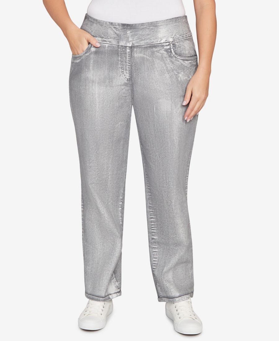 Джинсы больших размеров с металлизированной краской, на резинке Ruby Rd, Smoke Multi
Джинсы больших размеров с металлизированной краской, на резинке Ruby Rd, Smoke Multi