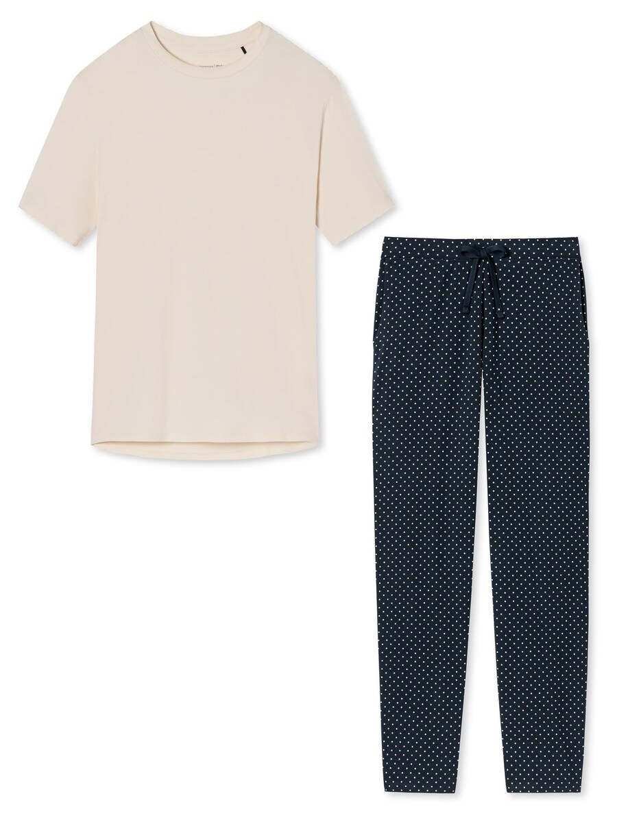 Пижама SCHIESSER Organic Cotton, от белого
Пижама SCHIESSER Organic Cotton, от белого