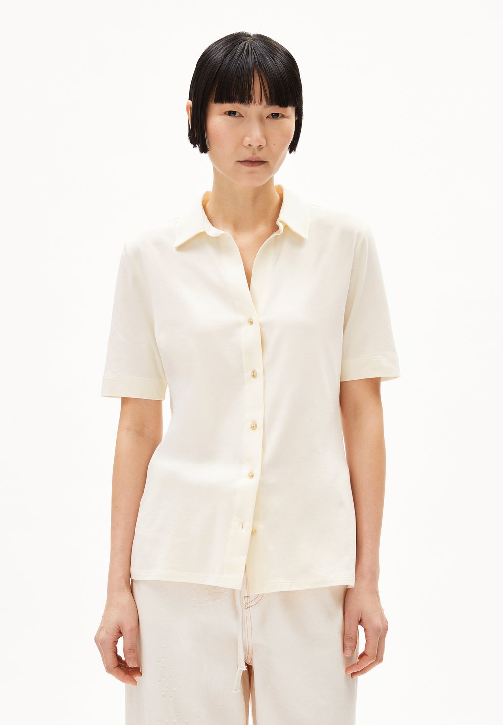 Блузка на пуговицах NALITAA ARMEDANGELS, бежевый
Блузка на пуговицах NALITAA ARMEDANGELS, бежевый