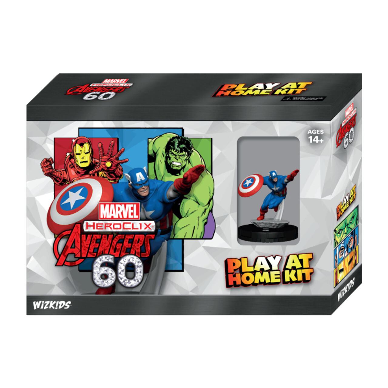 Миниатюра Marvel HeroClix: Avengers 60th Anniversary - Play at Home Kit - Captain America
Миниатюра Marvel HeroClix: Avengers 60th Anniversary - Play at Home Kit - Captain America