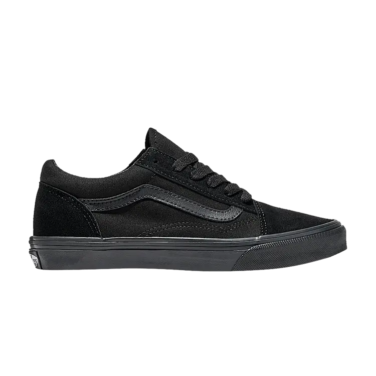 Кроссовки Vans Old Skool Kids 'Black', черный
Кроссовки Vans Old Skool Kids 'Black', черный