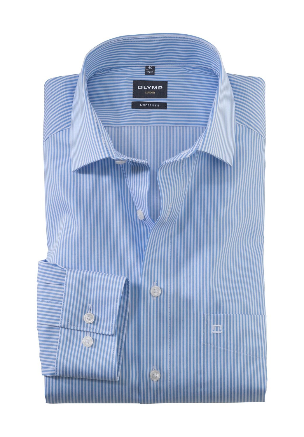 Деловая рубашка Olymp Luxor, современный крой, New Kent, нагрудный карман, полоски, мужская OLYMP, цвет Bleu
Деловая рубашка Olymp Luxor, современный крой, New Kent, нагрудный карман, полоски, мужская OLYMP, цвет Bleu