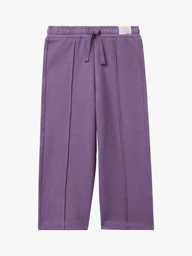 Детские джоггеры из хлопкового флиса с широкими штанинами и кулиской Benetton, Violet
Детские джоггеры из хлопкового флиса с широкими штанинами и кулиской Benetton, Violet