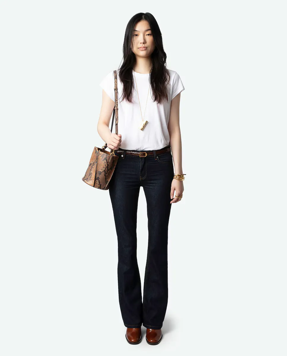 Женские расклешенные джинсы Eclipse со средней посадкой Zadig & Voltaire, темно-синий
Женские расклешенные джинсы Eclipse со средней посадкой Zadig & Voltaire, темно-синий