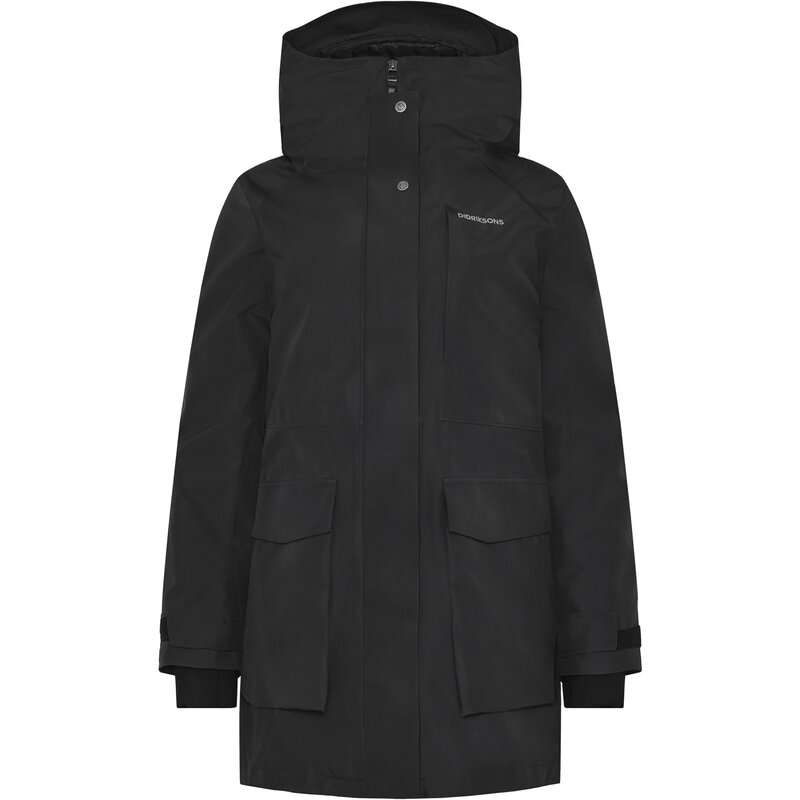 Пальто Harriet WNS Parka Didriksons, черный
Пальто Harriet WNS Parka Didriksons, черный