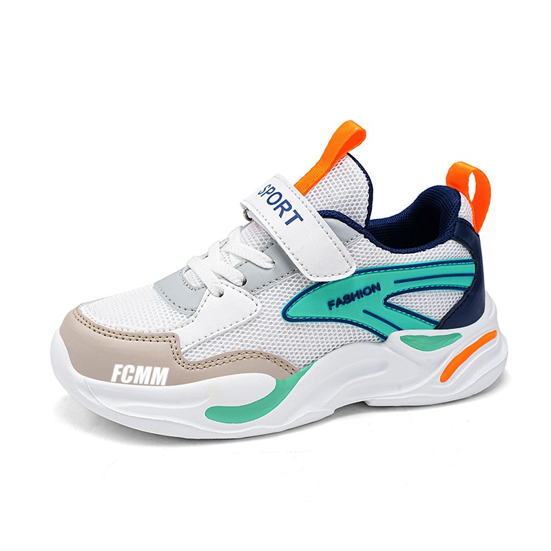 Дышащие кроссовки для бега для детей FCMM, синий/оранжевый
Дышащие кроссовки для бега для детей FCMM, синий/оранжевый