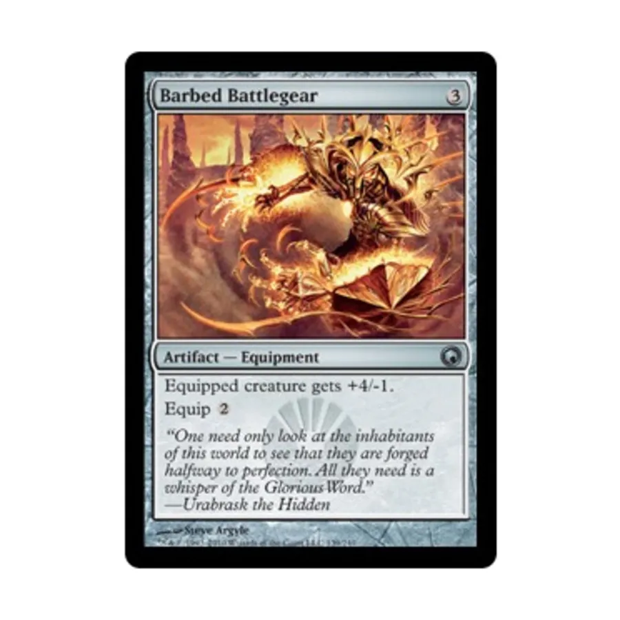 CCG Шипучая броня (U), MTG - Scars of Mirrodin
CCG Шипучая броня (U), MTG - Scars of Mirrodin