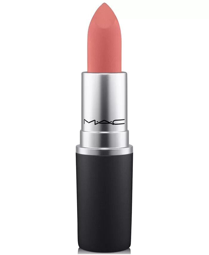 Пудровая губная помада Kiss Mac, цвет Mull It Over (dirty peach)
Пудровая губная помада Kiss Mac, цвет Mull It Over (dirty peach)