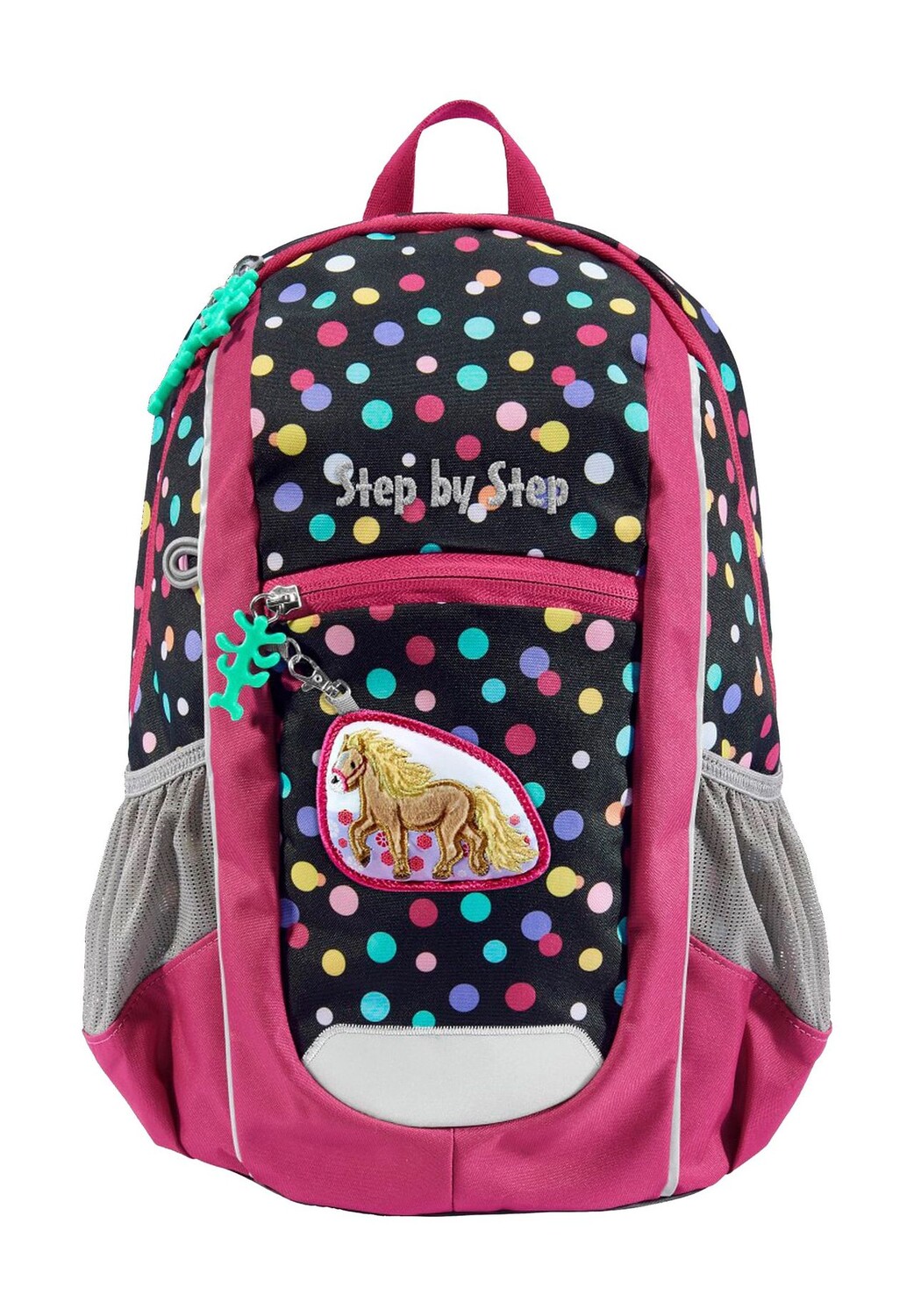 Рюкзак детский садовый, на молнии, водоотталкивающий, 10 литров, детский Step by Step, цвет Pony Lotta
Рюкзак детский садовый, на молнии, водоотталкивающий, 10 литров, детский Step by Step, цвет Pony Lotta