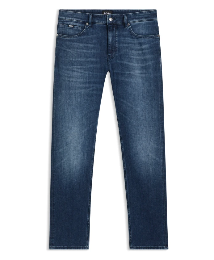 Удобные эластичные джинсы облегающего кроя цвета индиго. Boss Black, синий
Удобные эластичные джинсы облегающего кроя цвета индиго. Boss Black, синий