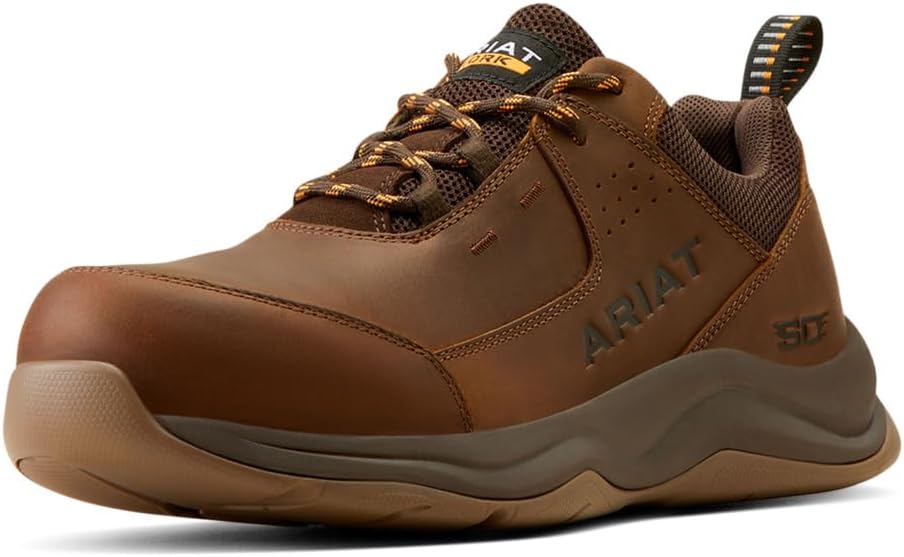 Мужские ботинки ARIAT Working Mile Sd с композитным носком, коричневый
Мужские ботинки ARIAT Working Mile Sd с композитным носком, коричневый