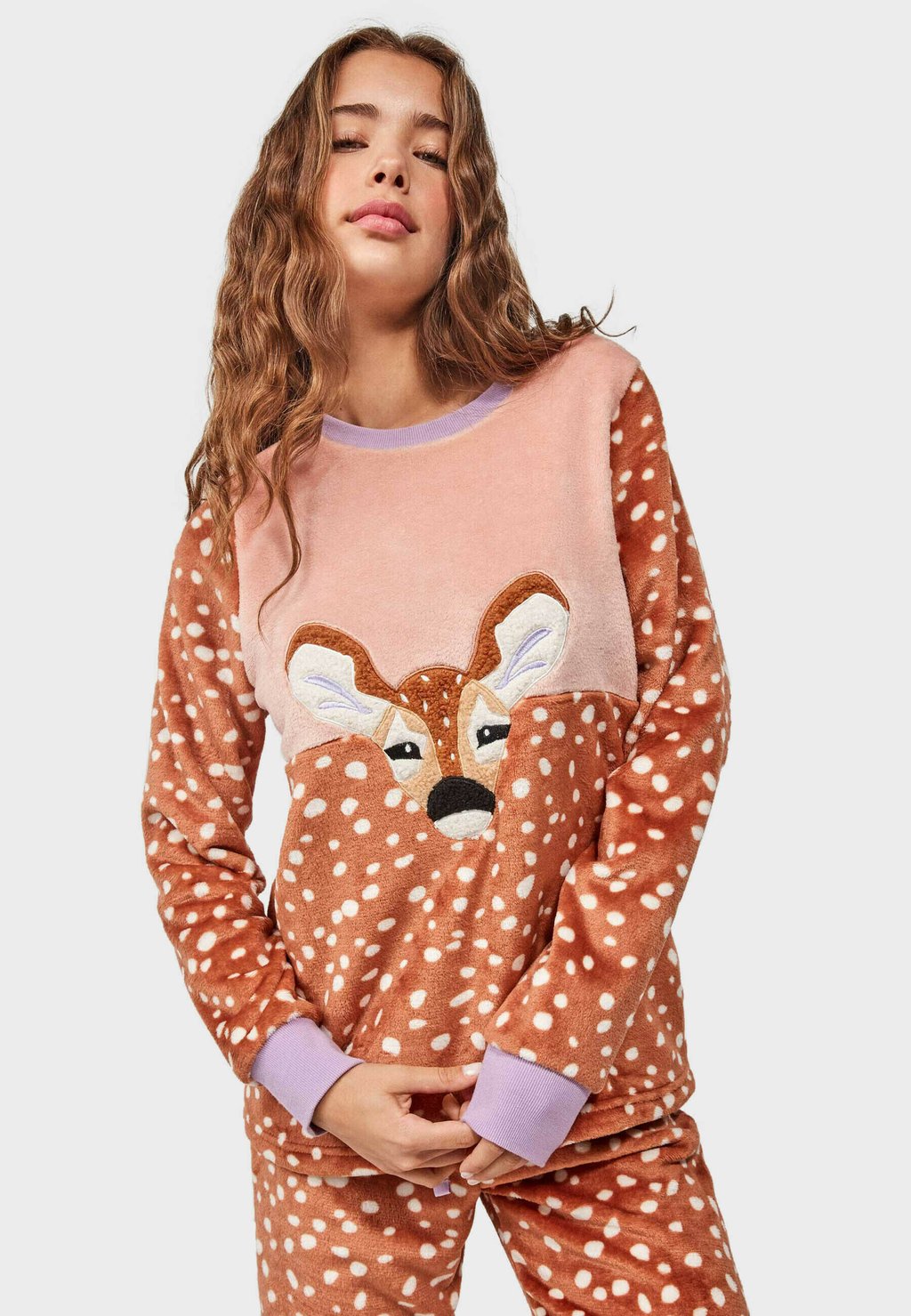 Пижамный комплект SET Gisela, коричневый
Пижамный комплект SET Gisela, коричневый