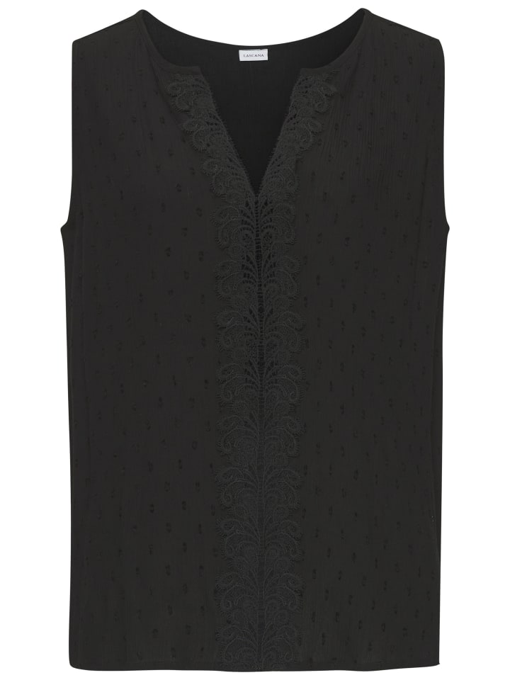 Блузка LASCANA, черный
Блузка LASCANA, черный