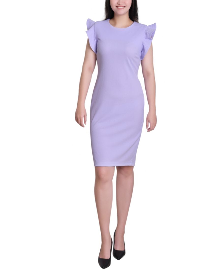 Женское платье-сарафан с оборками на рукавах NY Collection, Lilac
Женское платье-сарафан с оборками на рукавах NY Collection, Lilac