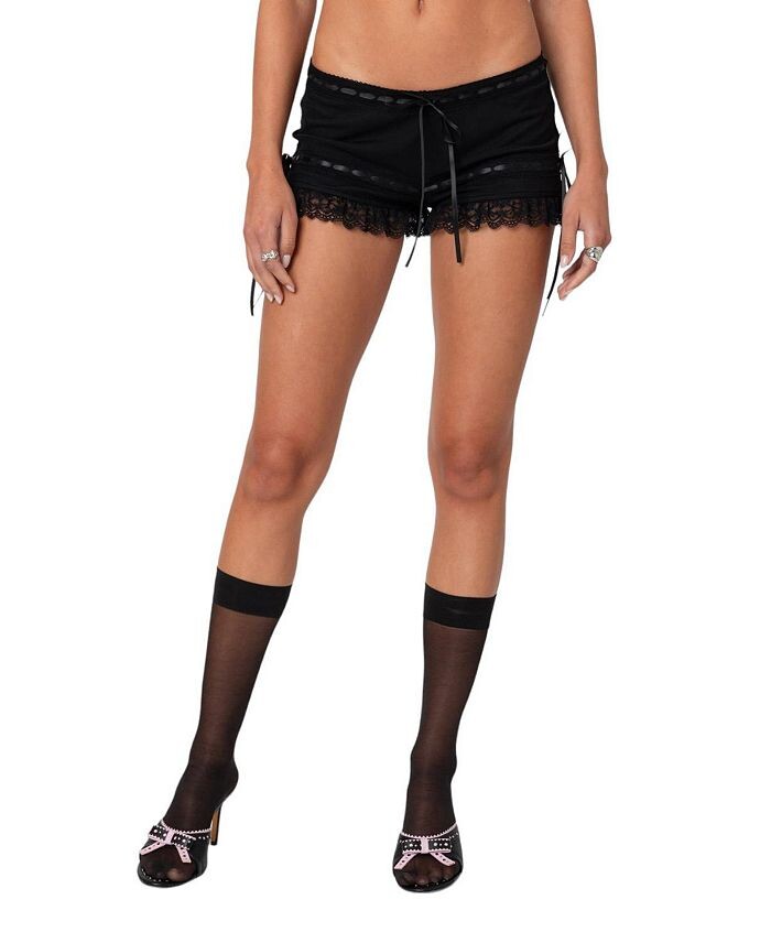 Шорты с лентой Edicted Marielle Edikted, черный
Шорты с лентой Edicted Marielle Edikted, черный