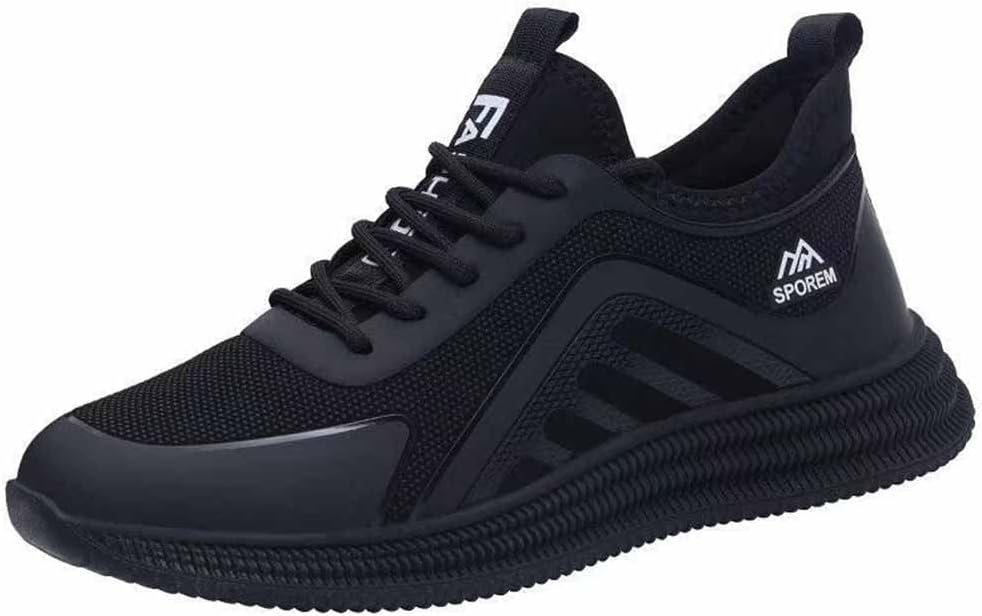 Мужские кроссовки MSYINGL, легкие, дышащие, удобные, на шнуровке, для ходьбы, с нескользящей подошвой, повседневные, для работы, улицы и фитнеса, черный
Мужские кроссовки MSYINGL, легкие, дышащие, удобные, на шнуровке, для ходьбы, с нескользящей подошвой, повседневные, для работы, улицы и фитнеса, черный