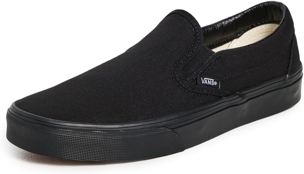 Vans Classic Slip On Black 9.5 US Women/8 US Men, Black/Black
Vans Classic Slip On Black 9.5 US Women/8 US Men, Black/Black