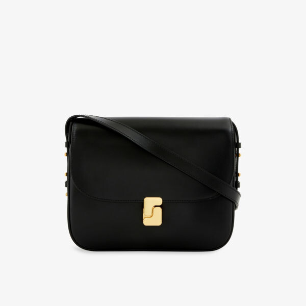 Кожаная сумка через плечо Belissima maxi с фирменной пряжкой Soeur, черный
Кожаная сумка через плечо Belissima maxi с фирменной пряжкой Soeur, черный