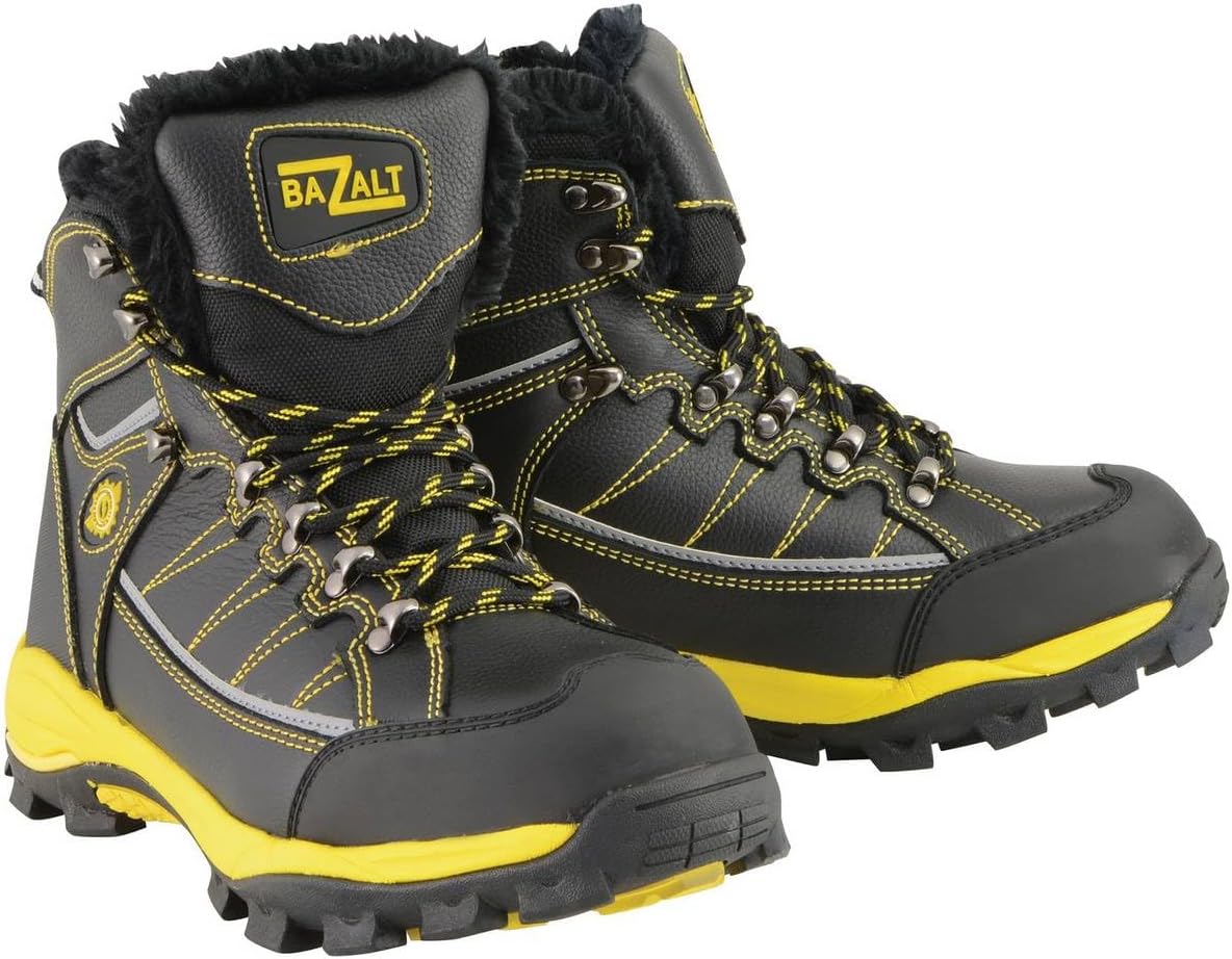 Мужские ботинки Bazalt MBM9124 черного и желтого цвета с водонепроницаемой, морозостойкой кожей и подкладкой из искусственного меха - размер 11 Bazalt
Мужские ботинки Bazalt MBM9124 черного и желтого цвета с водонепроницаемой, морозостойкой кожей и подкладкой из искусственного меха - размер 11 Bazalt