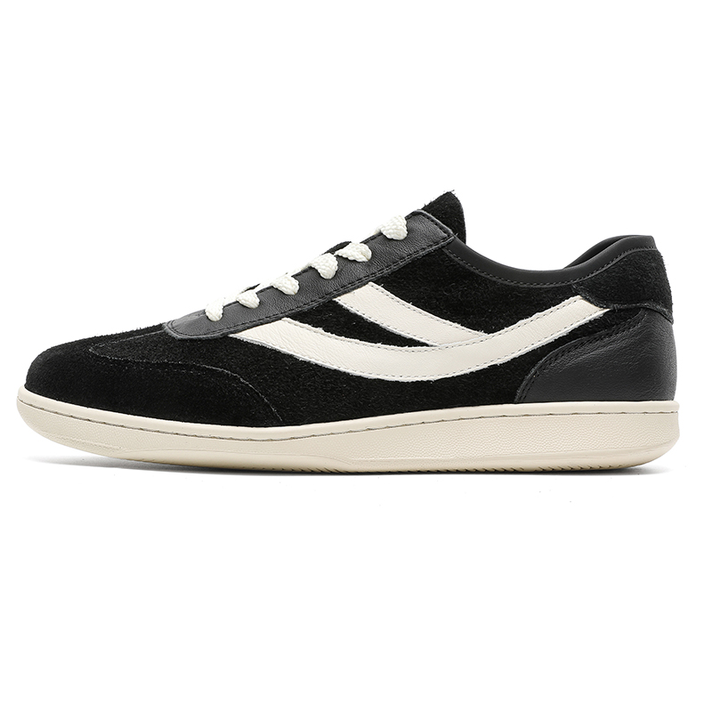 MOMGOG Мужские лоу-топ скейтборд кроссовки черные, цвет Black 
MOMGOG Мужские лоу-топ скейтборд кроссовки черные, цвет Black