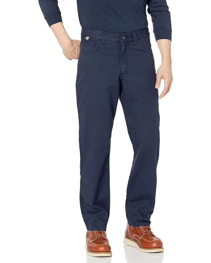 Брюки Carhartt Flame-Resistant Rugged Flex Relaxed Fit Canvas Five-Pocket Work, темно-синий
Брюки Carhartt Flame-Resistant Rugged Flex Relaxed Fit Canvas Five-Pocket Work, темно-синий