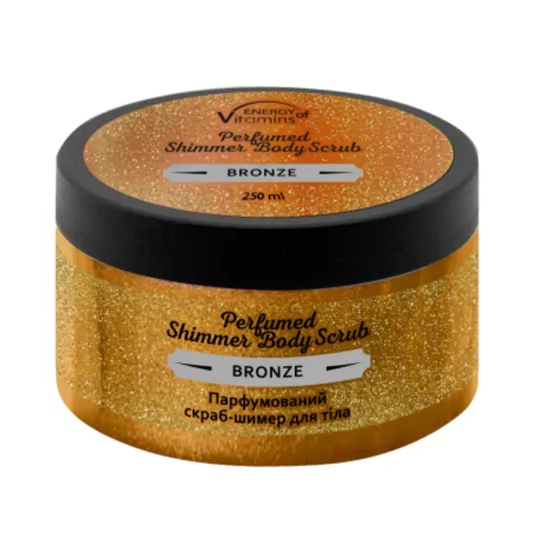 Парфюмированный бронзирующий скраб для тела, 250 мл Energy Of Vitamins
Парфюмированный бронзирующий скраб для тела, 250 мл Energy Of Vitamins
