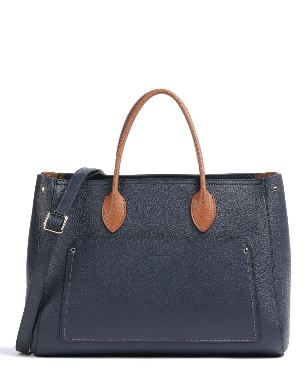 Сумка-шоппер Gondola Tulipano Шоппер из зерненой кожи Brics, синий
Сумка-шоппер Gondola Tulipano Шоппер из зерненой кожи Brics, синий