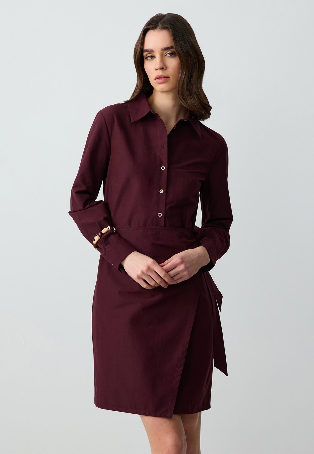 Платье-рубашка Jimmy Key, темно-красный
Платье-рубашка Jimmy Key, темно-красный