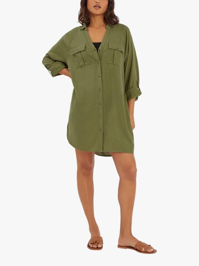 Длинная пляжная рубашка с длинными рукавами Accessorize, Khaki
Длинная пляжная рубашка с длинными рукавами Accessorize, Khaki