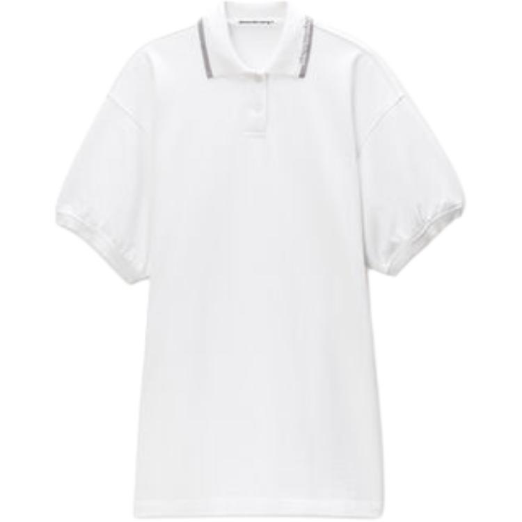 Платье-мини с воротником-поло Alexander Wang, белый
Платье-мини с воротником-поло Alexander Wang, белый