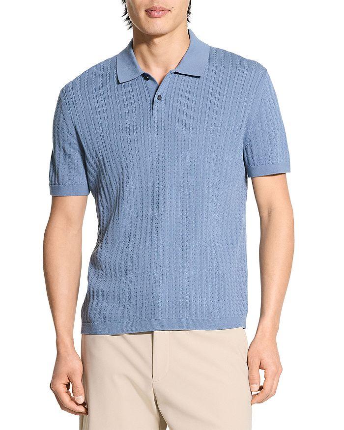 Короткий рукав, кабельный поло Breach Theory, синий
Короткий рукав, кабельный поло Breach Theory, синий