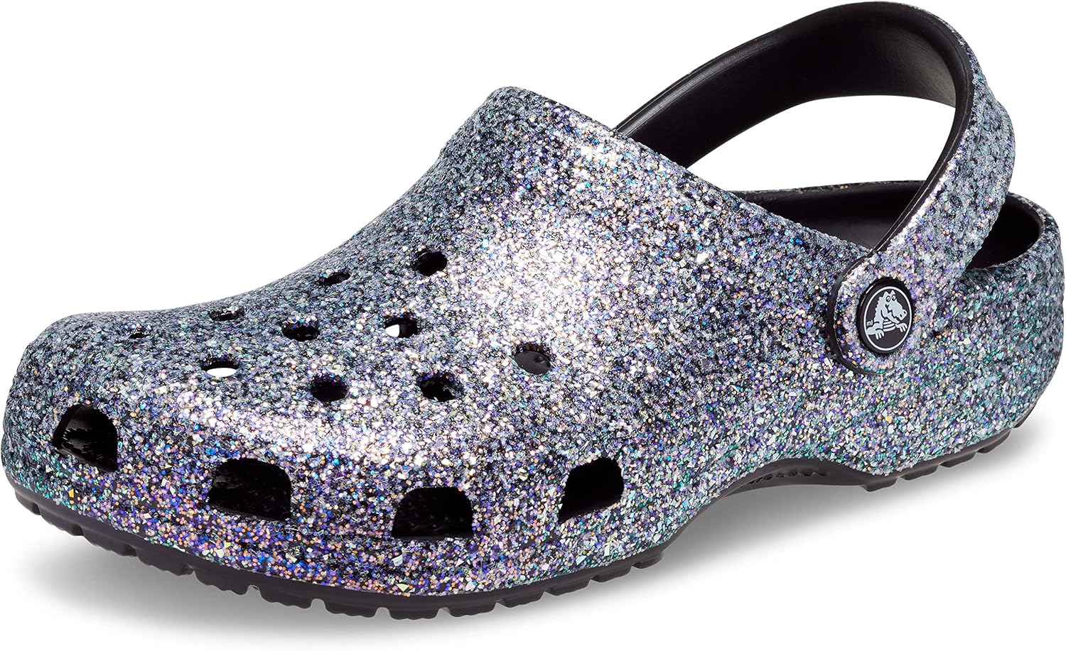Унисекс сабо Crocs Classic с блестками, черный
Унисекс сабо Crocs Classic с блестками, черный