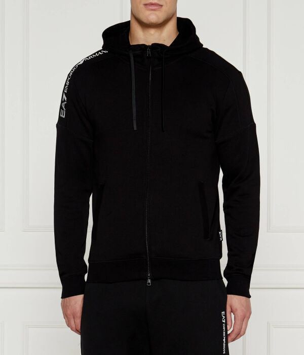 Толстовка Ea7 Regular Fit на молнии, черный 
Толстовка Ea7 Regular Fit на молнии, черный