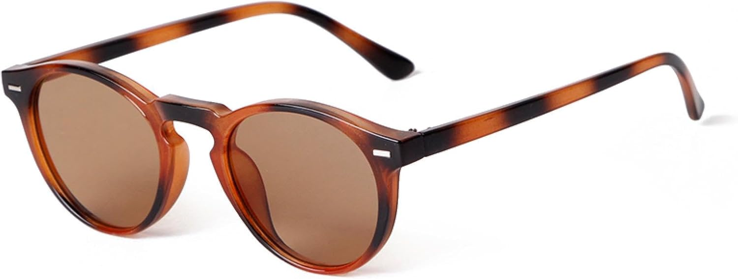 Солнцезащитные очки с защитой от УФ-излучения UV400 | Маленькие круглые, с заклепками | Для женщин и мужчин, для занятий спортом на открытом воздухе и вождения DSVIGF, 02
Солнцезащитные очки с защитой от УФ-излучения UV400 | Маленькие круглые, с заклепками | Для женщин и мужчин, для занятий спортом на открытом воздухе и вождения DSVIGF, 02