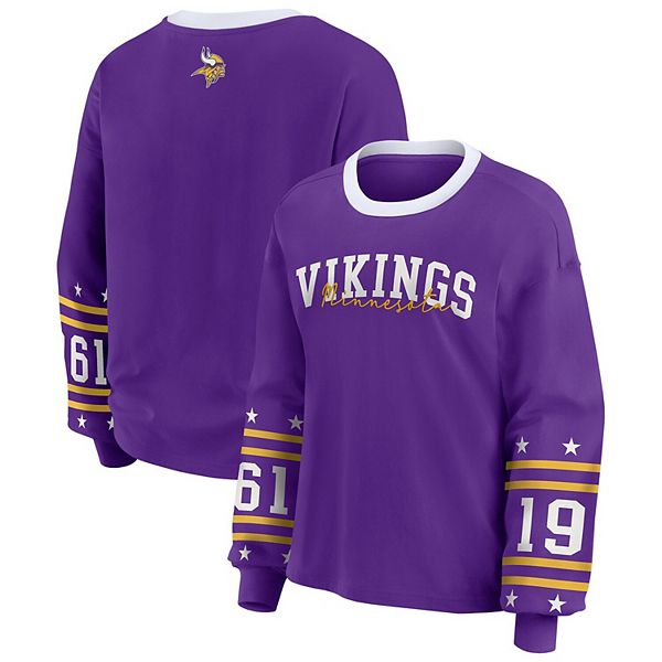 Женская фиолетовая футболка Minnesota Vikings plus size с длинным рукавом Wear By Erin Andrews, Фиолетовый, Женская фиолетовая футболка Minnesota Vikings plus size с длинным рукавом Wear By Erin Andrews
Женская фиолетовая футболка Minnesota Vikings plus size с длинным рукавом Wear By Erin Andrews, Фиолетовый, Женская фиолетовая футболка Minnesota Vikings plus size с длинным рукавом Wear By Erin Andrews