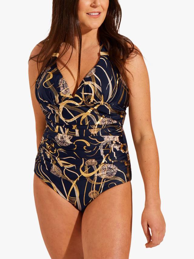 Купальник Laguna Foil с топом-халтер и обычной длиной, темно-синий Seaspray, Dark Blue
Купальник Laguna Foil с топом-халтер и обычной длиной, темно-синий Seaspray, Dark Blue