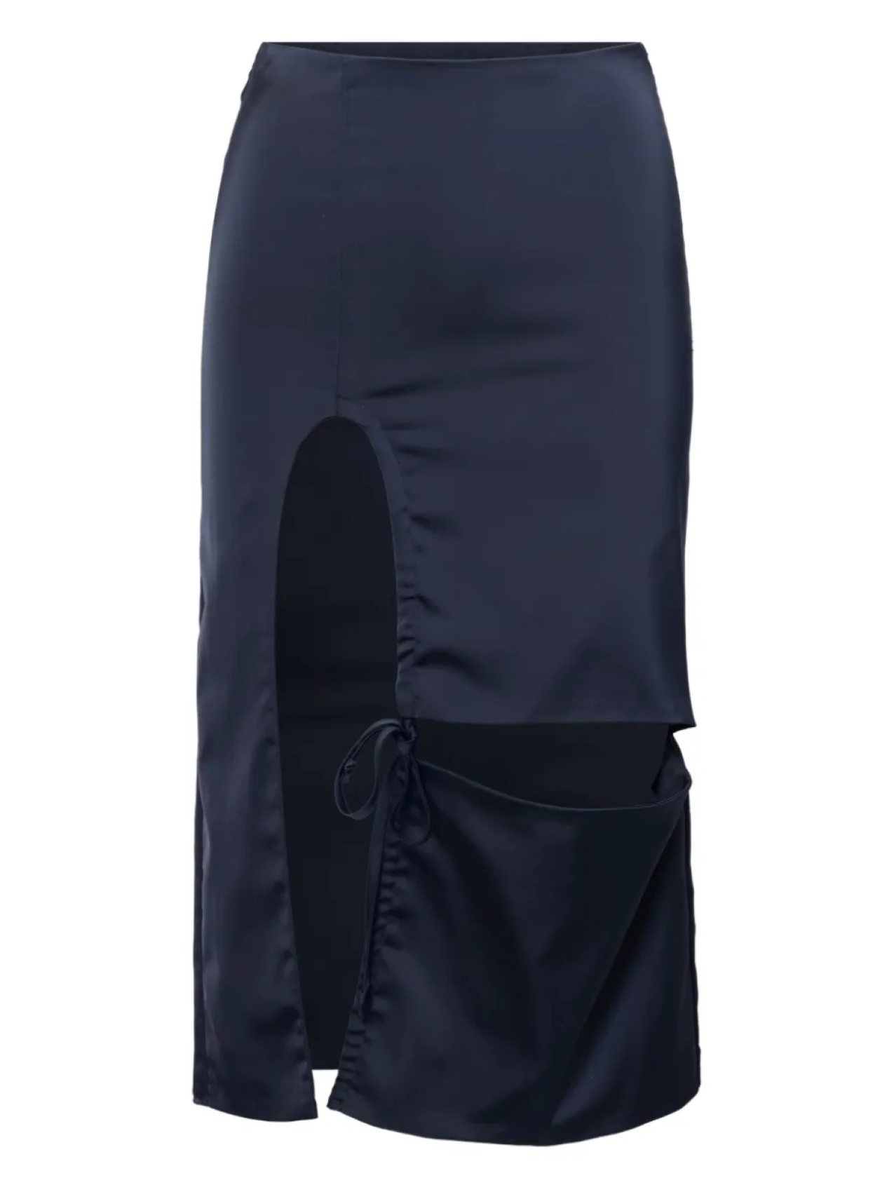 Атласная юбка миди Elena Velez, синий
Атласная юбка миди Elena Velez, синий