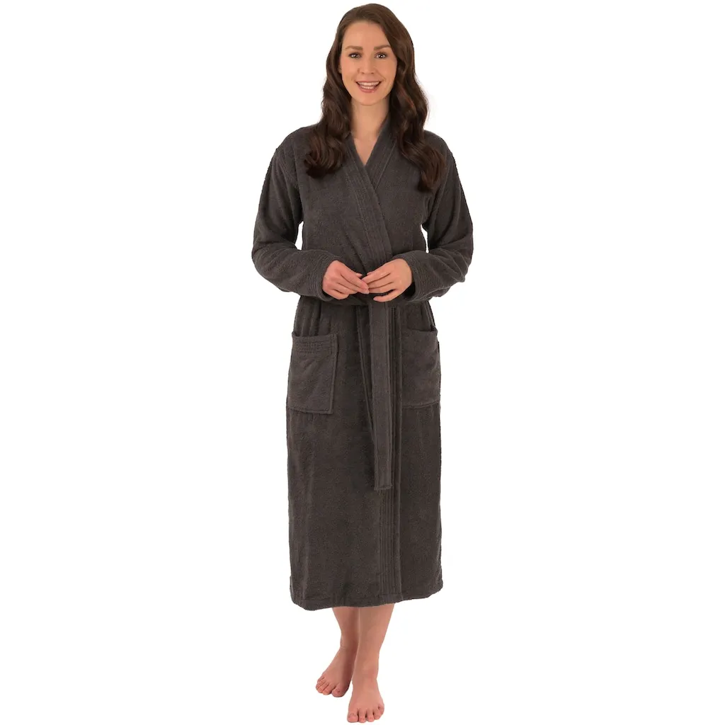 Вевo fashion Унисекс халат 3005, идеально для сауны и спа, гостиничный халат, утренний халат 1 шт., классический элегантный Wewo Fashion, антрацит
Вевo fashion Унисекс халат 3005, идеально для сауны и спа, гостиничный халат, утренний халат 1 шт., классический элегантный Wewo Fashion, антрацит