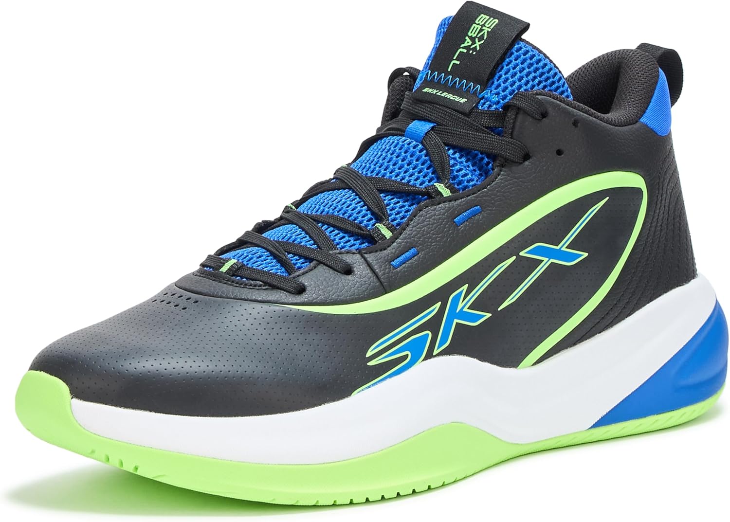 Мужские баскетбольные кроссовки Skechers SKX League, черный/синий
Мужские баскетбольные кроссовки Skechers SKX League, черный/синий