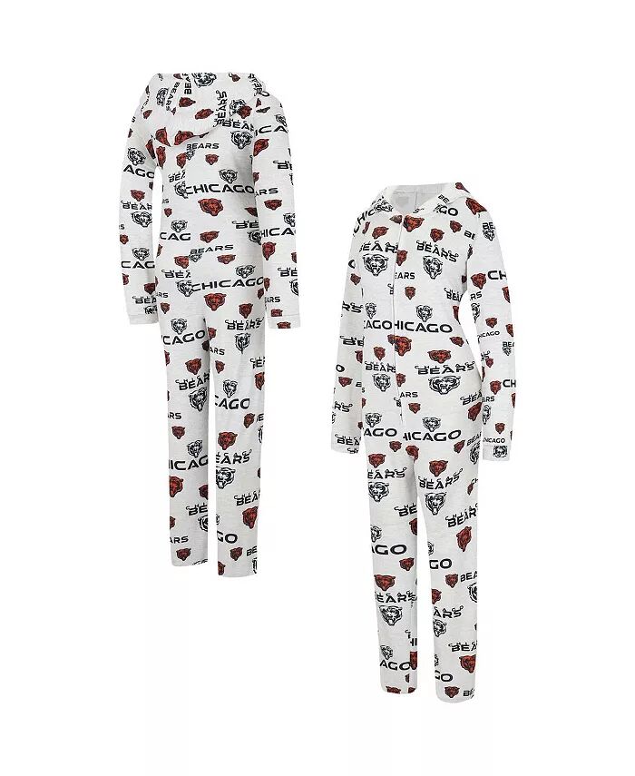 Женский кремовый костюм с капюшоном Chicago Bears Docket на молнии с надписью Union Concepts Sport
Женский кремовый костюм с капюшоном Chicago Bears Docket на молнии с надписью Union Concepts Sport