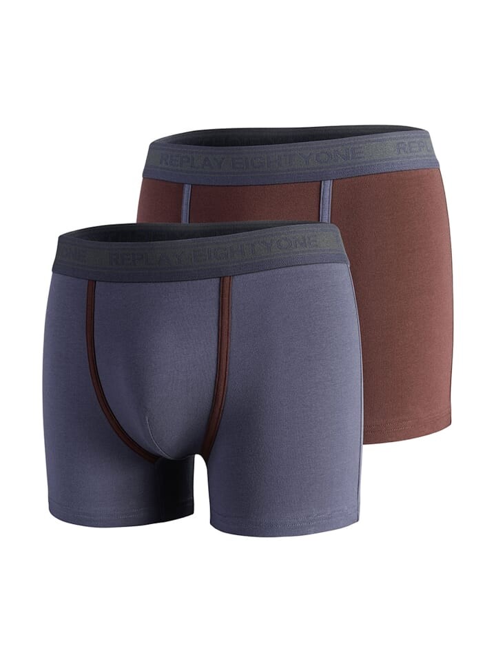 Боксеры Replay Trunks 2er Pack, разноцветный
Боксеры Replay Trunks 2er Pack, разноцветный