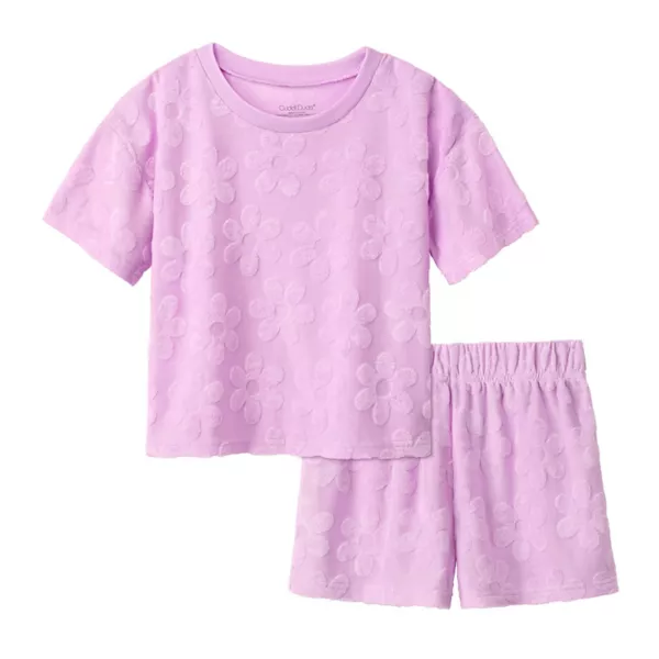 Комплект из двух предметов: махровый топ с короткими рукавами и пижамные шорты для девочек 4–12 лет Cuddl Duds, цвет flower
Комплект из двух предметов: махровый топ с короткими рукавами и пижамные шорты для девочек 4–12 лет Cuddl Duds, цвет flower