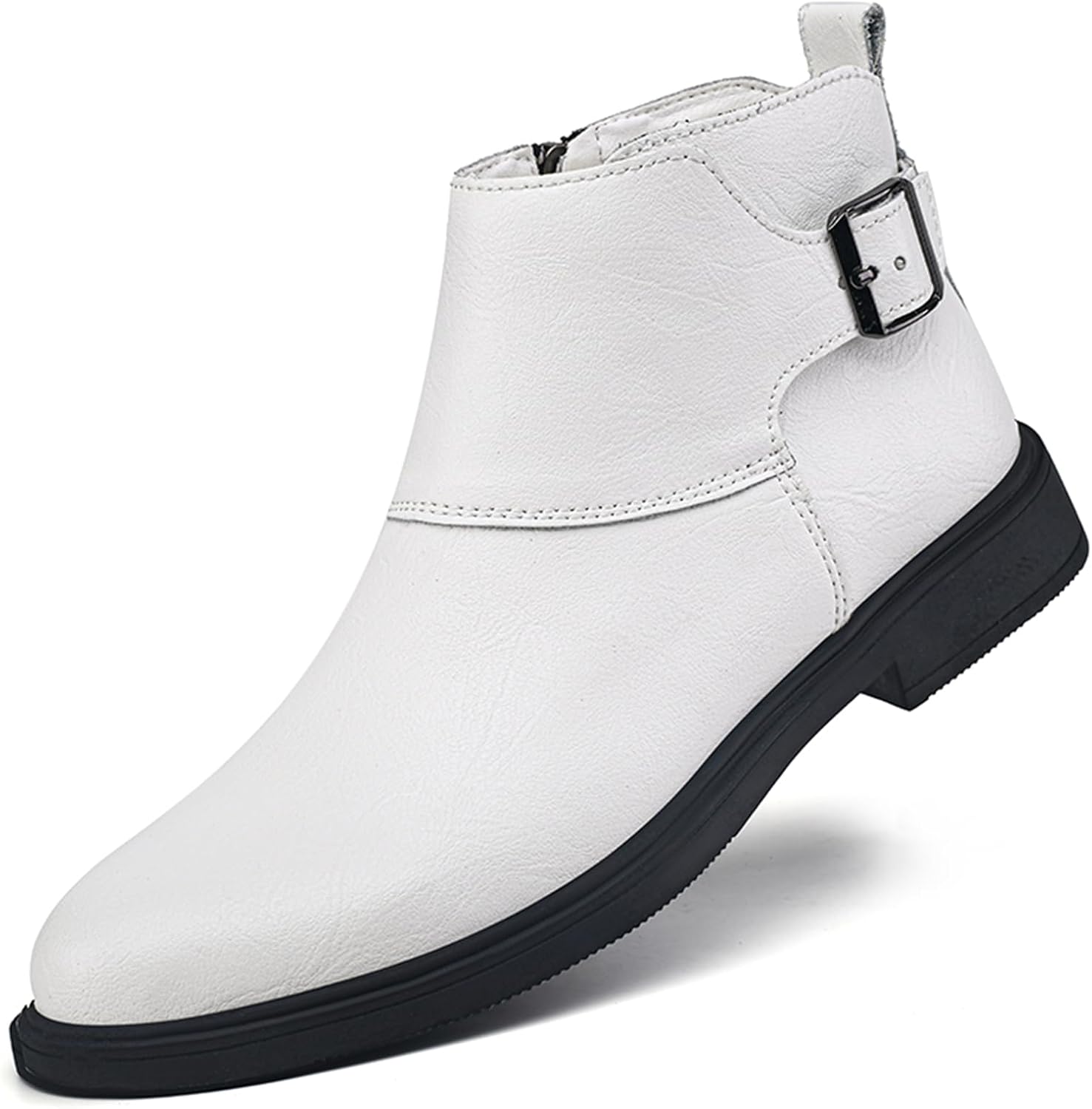 Мужские кожаные ботинки челси для мужчин Abborora, белый
Мужские кожаные ботинки челси для мужчин Abborora, белый