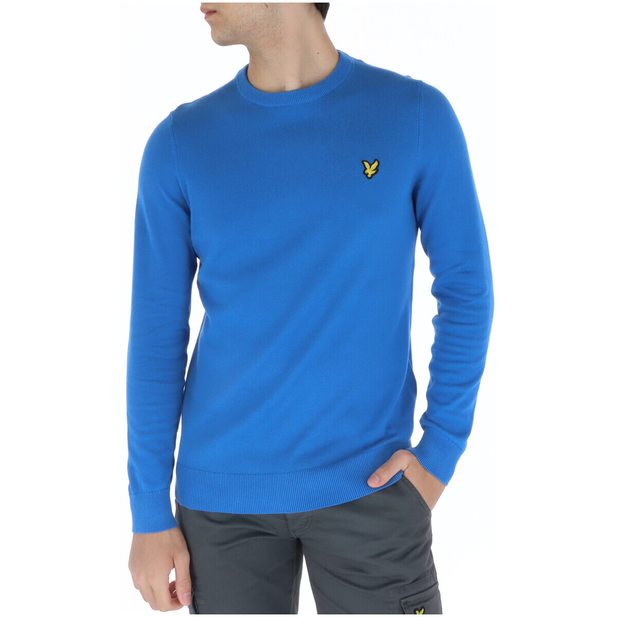 Джемпер Lyle & Scott с круглым вырезом, синий
Джемпер Lyle & Scott с круглым вырезом, синий