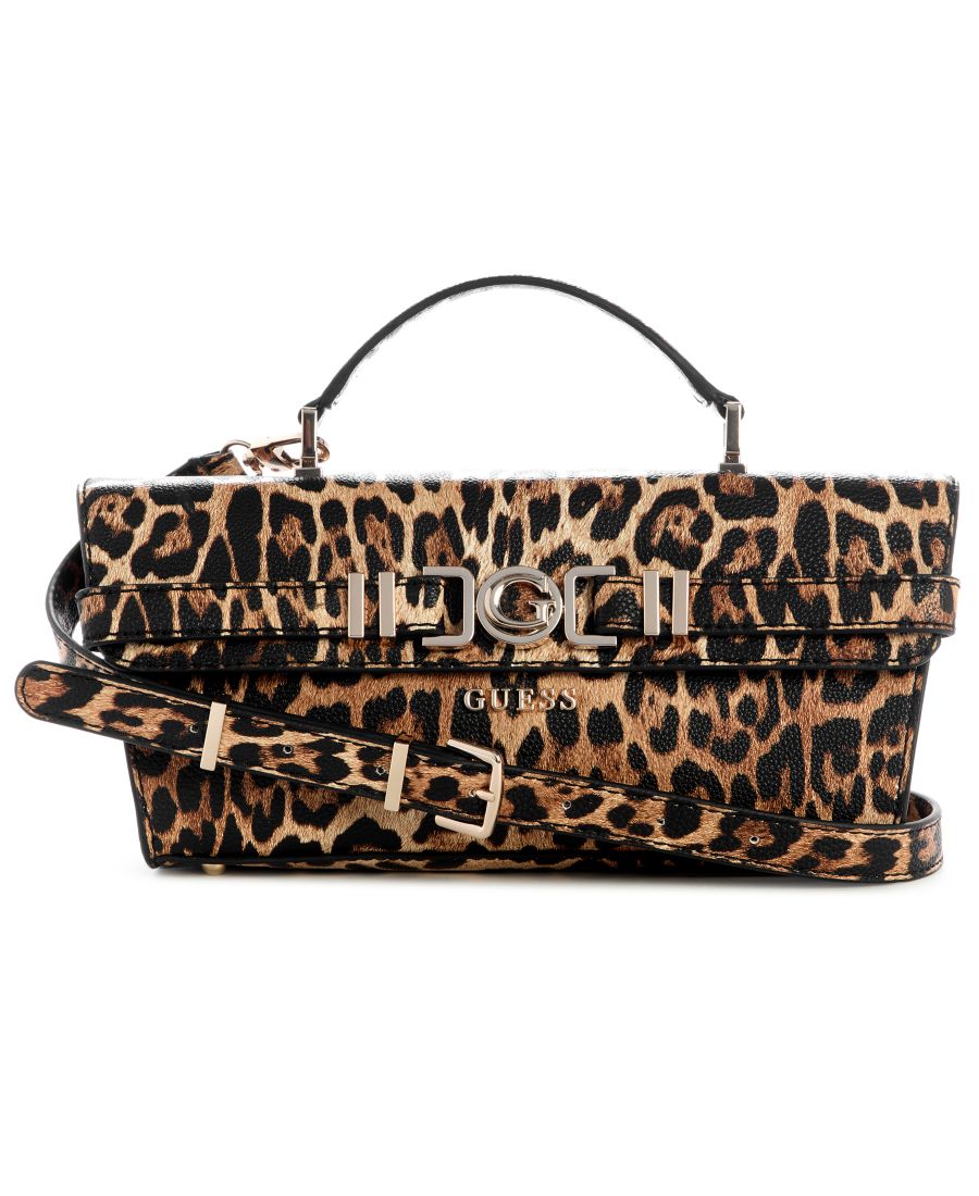 Сумка Cirene с верхней ручкой и небольшим клапаном GUESS, Leopard
Сумка Cirene с верхней ручкой и небольшим клапаном GUESS, Leopard
