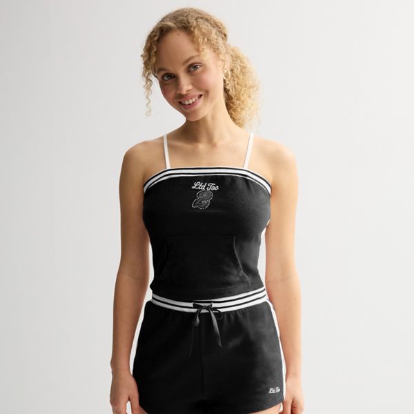 Махровый топ-труба для юниоров Limited Too, черный
Махровый топ-труба для юниоров Limited Too, черный